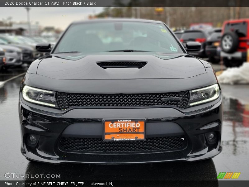 Pitch Black / Black 2020 Dodge Charger GT AWD