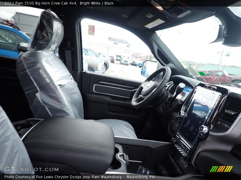 Bright White / Black 2021 Ram 3500 Big Horn Crew Cab 4x4