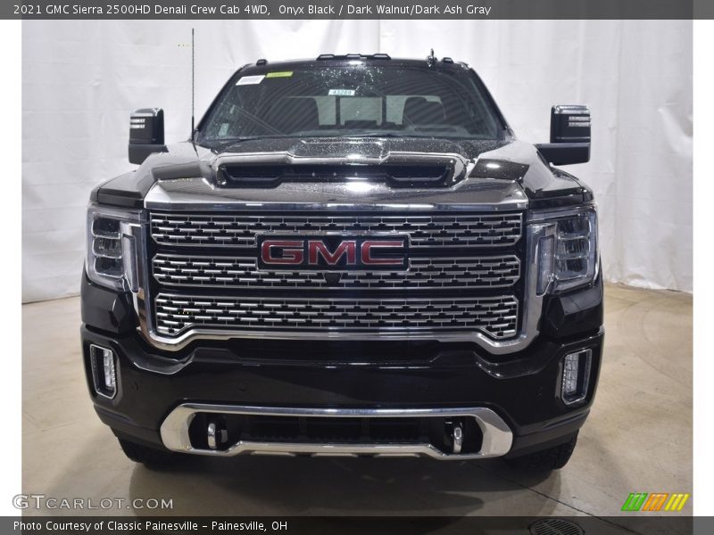 Onyx Black / Dark Walnut/Dark Ash Gray 2021 GMC Sierra 2500HD Denali Crew Cab 4WD