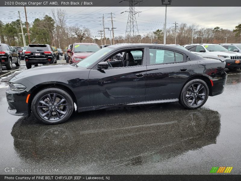 Pitch Black / Black 2020 Dodge Charger GT AWD