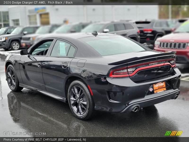 Pitch Black / Black 2020 Dodge Charger GT AWD