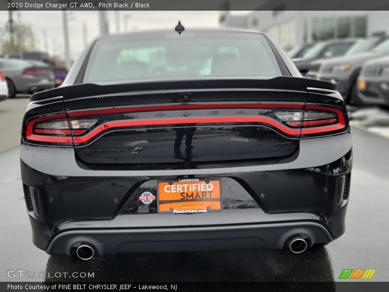 Pitch Black / Black 2020 Dodge Charger GT AWD