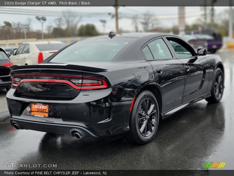 Pitch Black / Black 2020 Dodge Charger GT AWD