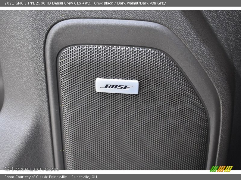 Onyx Black / Dark Walnut/Dark Ash Gray 2021 GMC Sierra 2500HD Denali Crew Cab 4WD