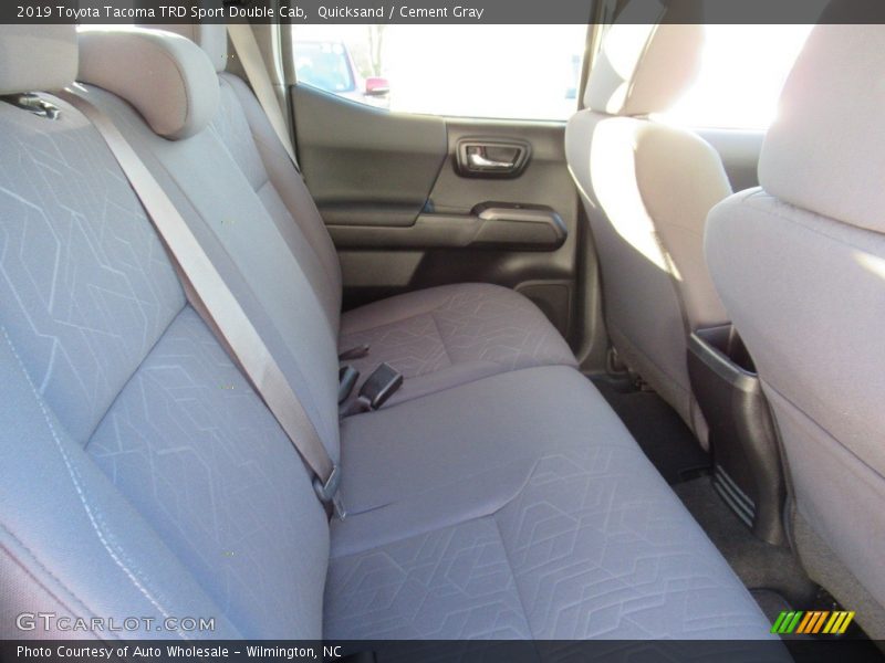 Quicksand / Cement Gray 2019 Toyota Tacoma TRD Sport Double Cab