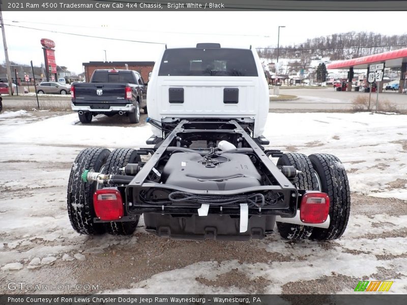 Bright White / Black 2021 Ram 4500 Tradesman Crew Cab 4x4 Chassis