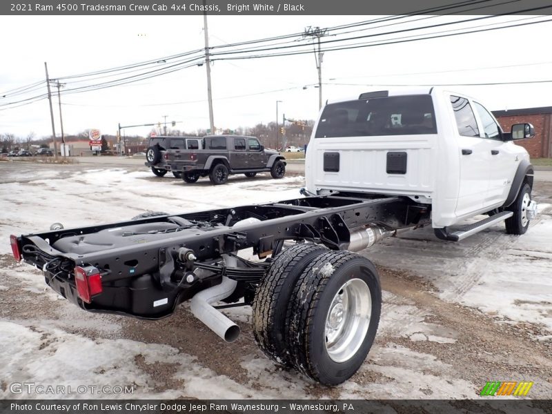 Bright White / Black 2021 Ram 4500 Tradesman Crew Cab 4x4 Chassis