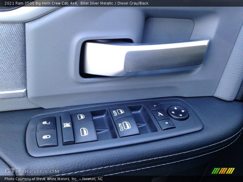 Billet Silver Metallic / Diesel Gray/Black 2021 Ram 3500 Big Horn Crew Cab 4x4