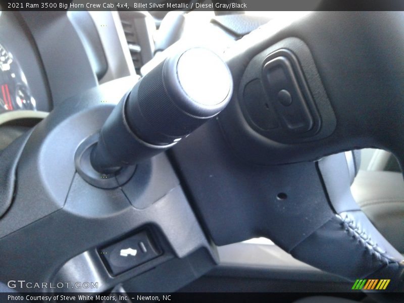 Billet Silver Metallic / Diesel Gray/Black 2021 Ram 3500 Big Horn Crew Cab 4x4