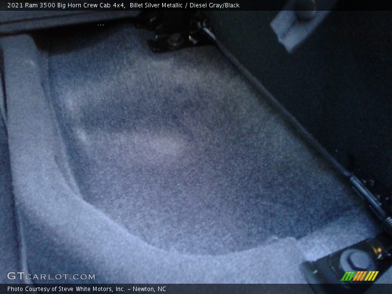 Billet Silver Metallic / Diesel Gray/Black 2021 Ram 3500 Big Horn Crew Cab 4x4