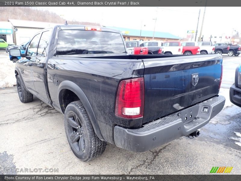 Diamond Black Crystal Pearl / Black 2021 Ram 1500 Classic Quad Cab 4x4