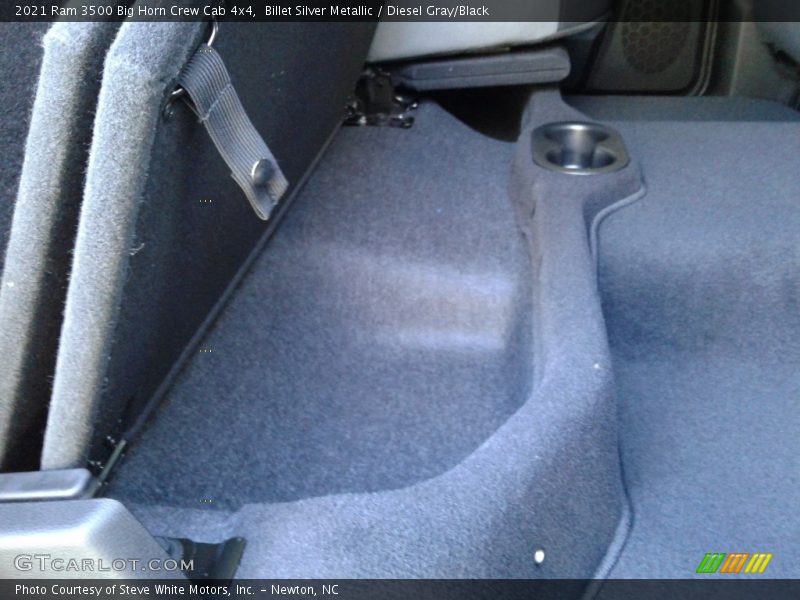 Billet Silver Metallic / Diesel Gray/Black 2021 Ram 3500 Big Horn Crew Cab 4x4