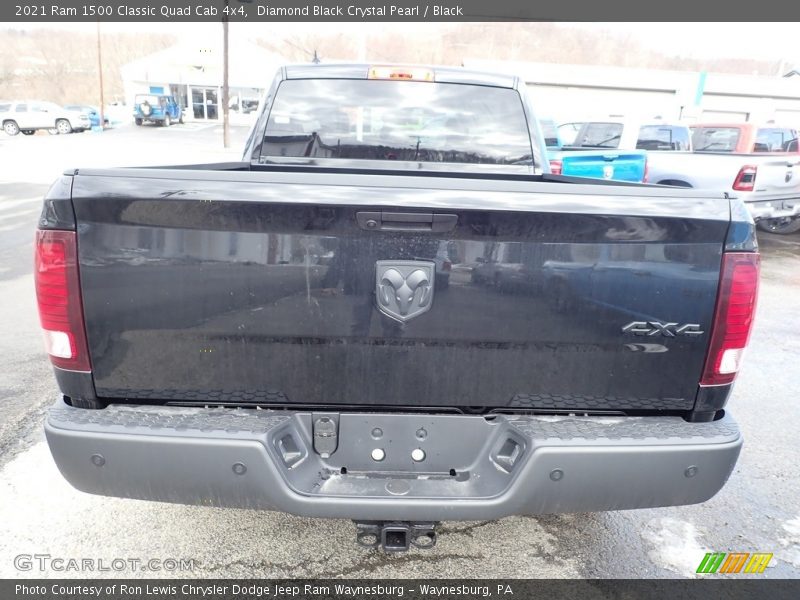Diamond Black Crystal Pearl / Black 2021 Ram 1500 Classic Quad Cab 4x4