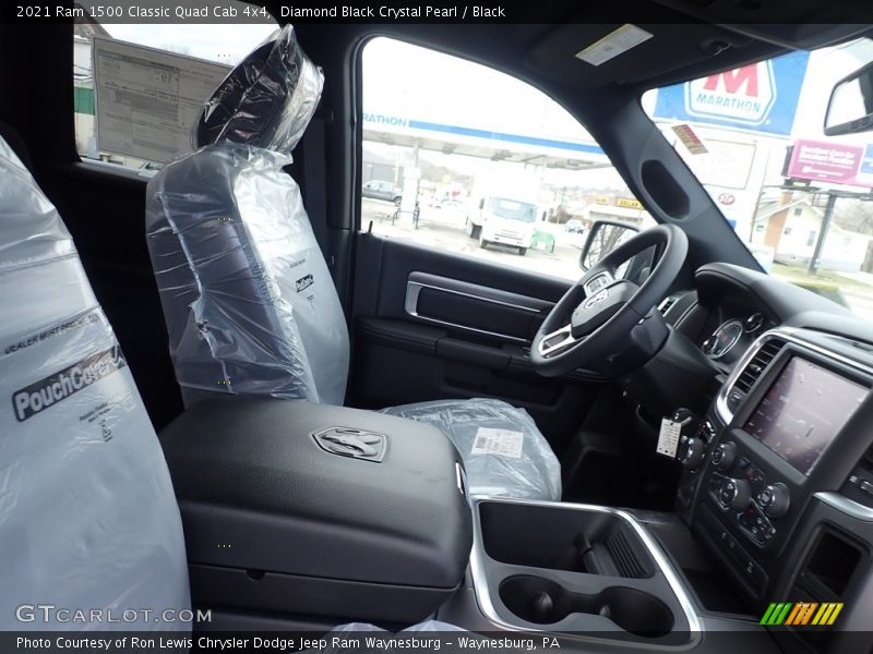 Diamond Black Crystal Pearl / Black 2021 Ram 1500 Classic Quad Cab 4x4