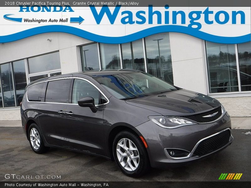Granite Crystal Metallic / Black/Alloy 2018 Chrysler Pacifica Touring Plus