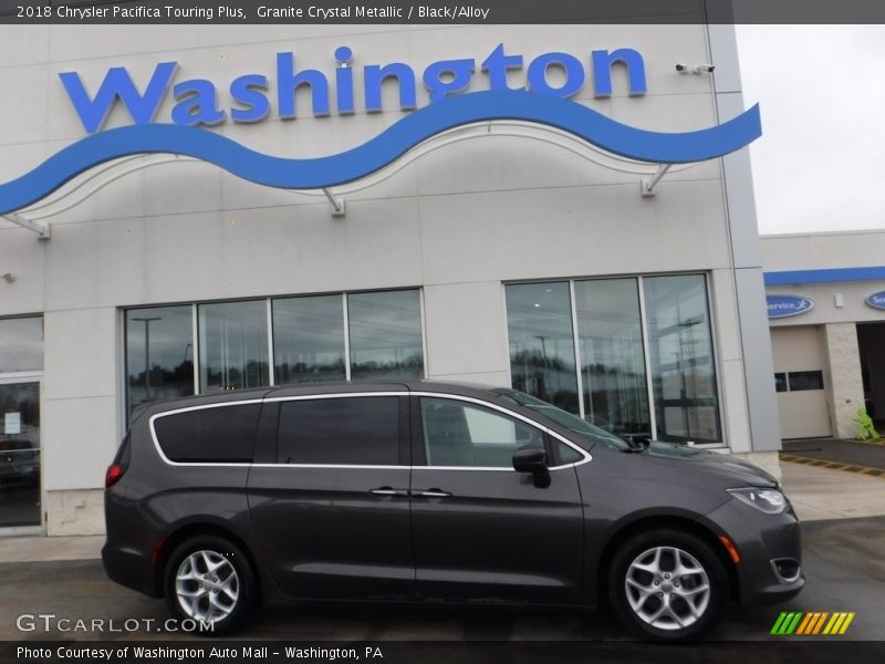 Granite Crystal Metallic / Black/Alloy 2018 Chrysler Pacifica Touring Plus