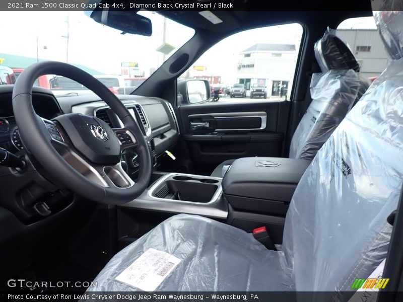 Diamond Black Crystal Pearl / Black 2021 Ram 1500 Classic Quad Cab 4x4