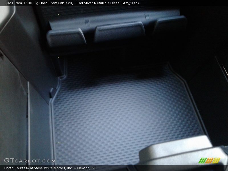 Billet Silver Metallic / Diesel Gray/Black 2021 Ram 3500 Big Horn Crew Cab 4x4