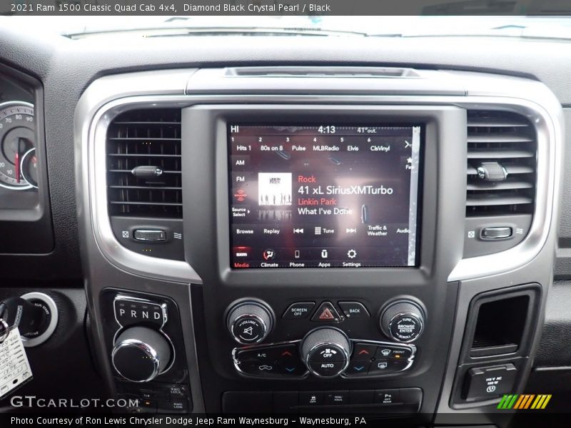 Diamond Black Crystal Pearl / Black 2021 Ram 1500 Classic Quad Cab 4x4