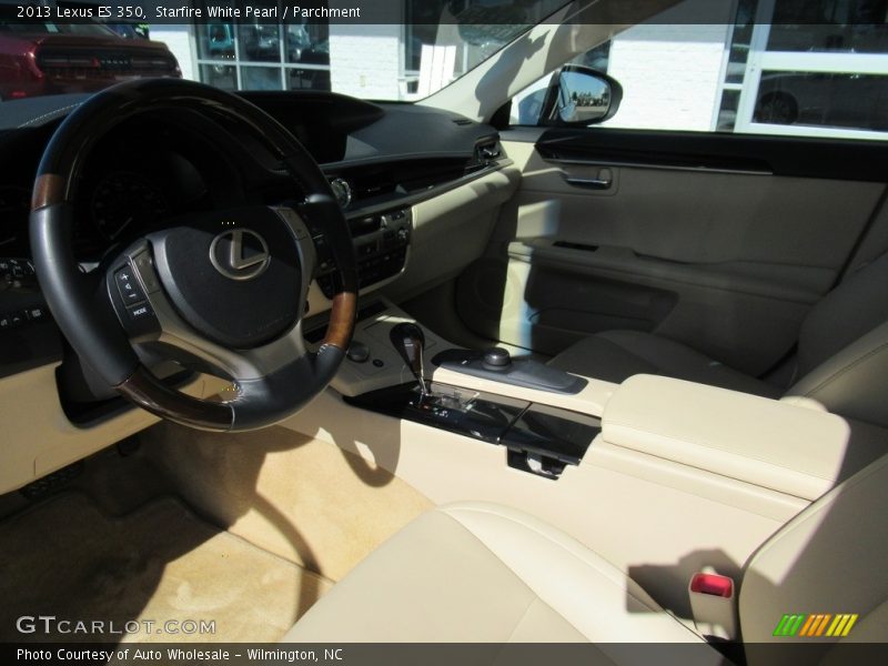 Starfire White Pearl / Parchment 2013 Lexus ES 350