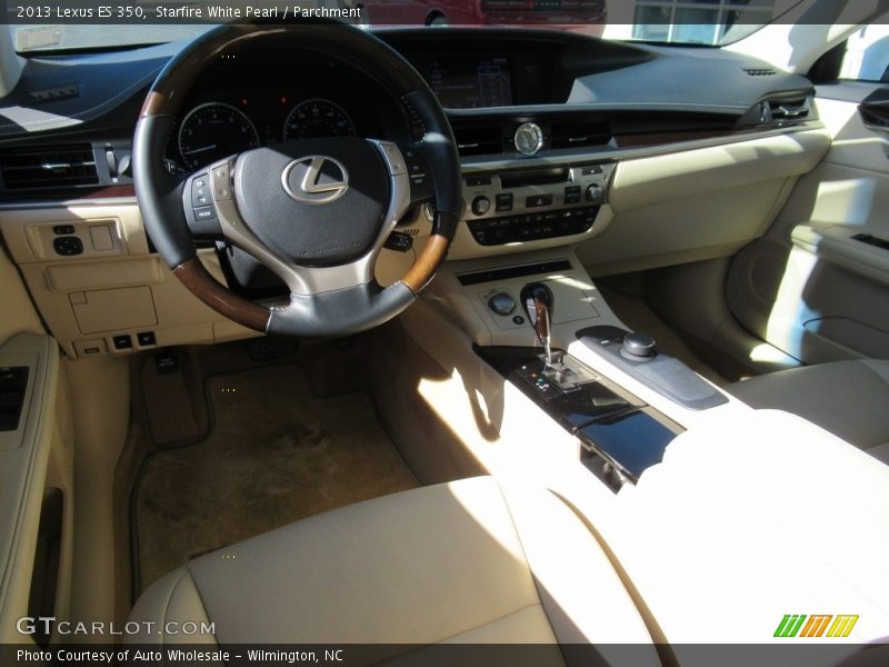 Starfire White Pearl / Parchment 2013 Lexus ES 350
