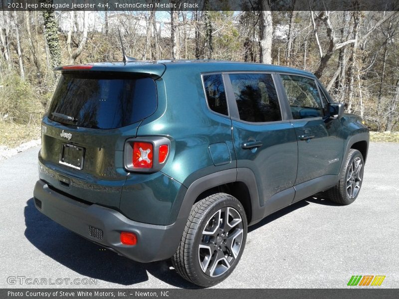 TechnoGreen Metallic / Black 2021 Jeep Renegade Jeepster 4x4