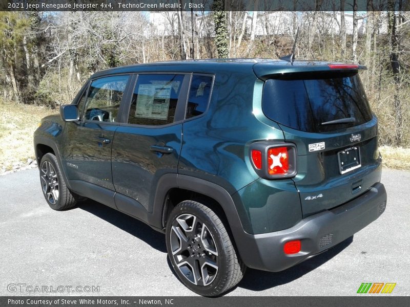 TechnoGreen Metallic / Black 2021 Jeep Renegade Jeepster 4x4
