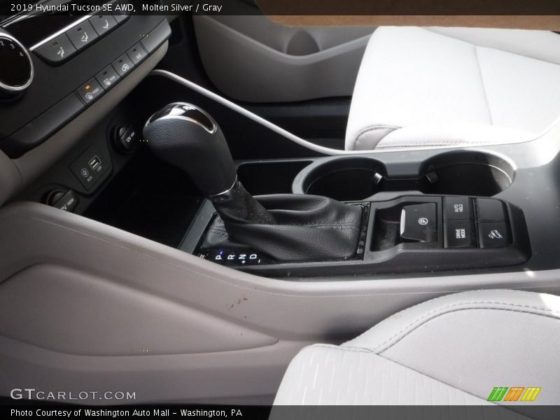 Molten Silver / Gray 2019 Hyundai Tucson SE AWD