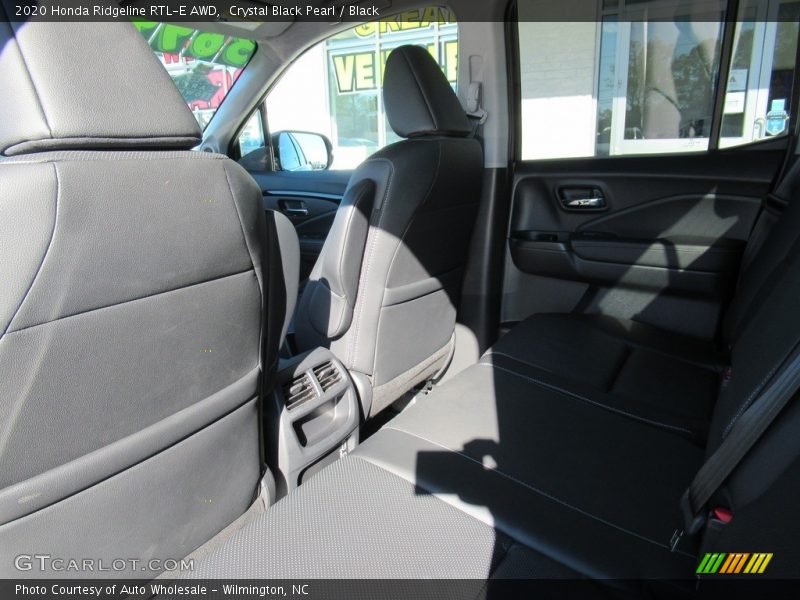 Crystal Black Pearl / Black 2020 Honda Ridgeline RTL-E AWD