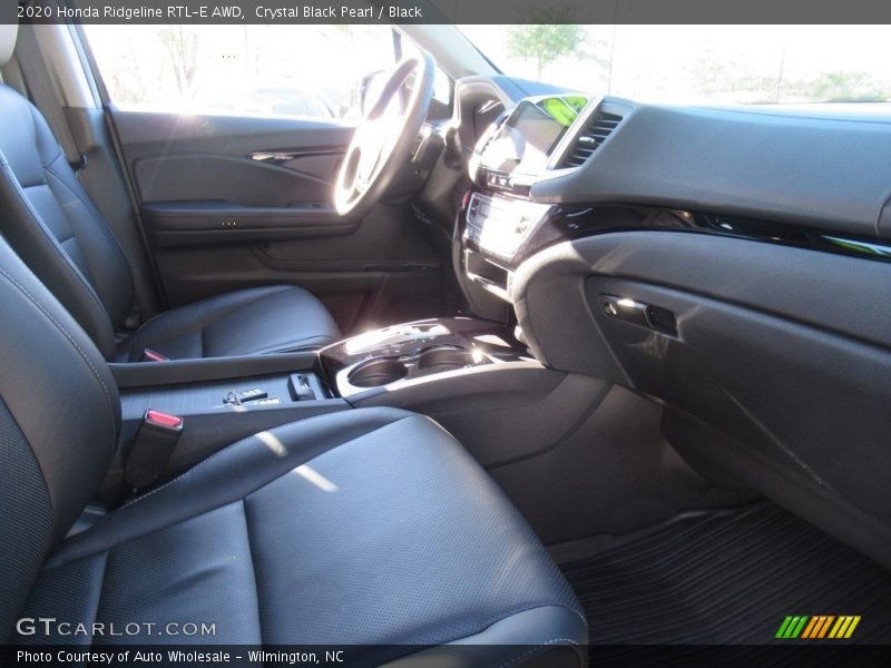 Crystal Black Pearl / Black 2020 Honda Ridgeline RTL-E AWD