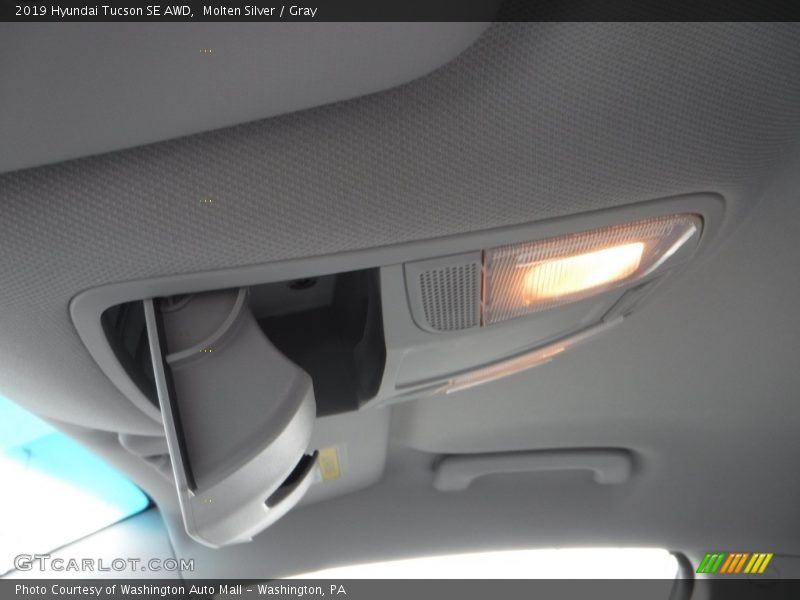 Molten Silver / Gray 2019 Hyundai Tucson SE AWD