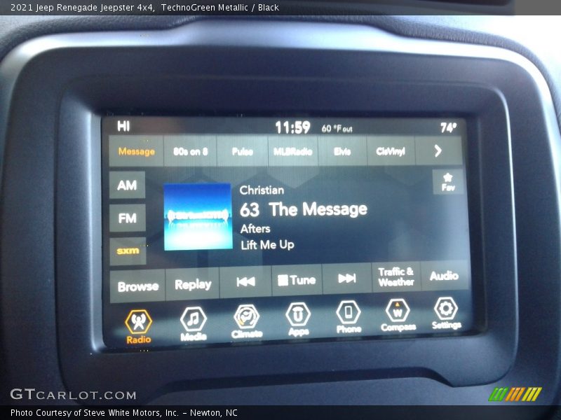 TechnoGreen Metallic / Black 2021 Jeep Renegade Jeepster 4x4