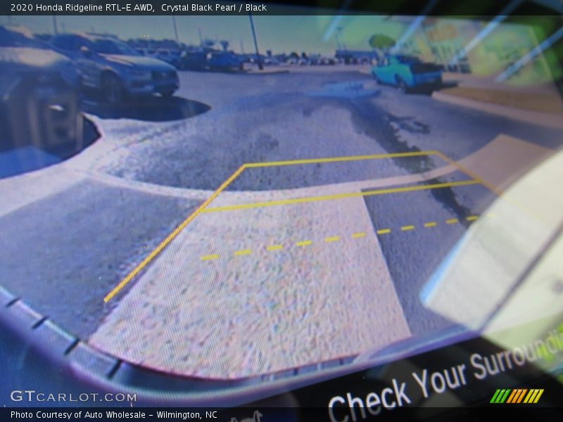 Crystal Black Pearl / Black 2020 Honda Ridgeline RTL-E AWD
