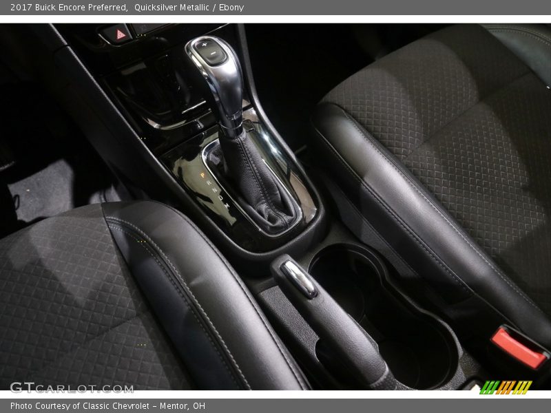 Quicksilver Metallic / Ebony 2017 Buick Encore Preferred