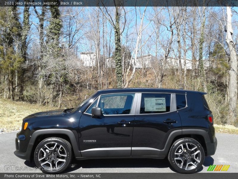 Black / Black 2021 Jeep Renegade Jeepster
