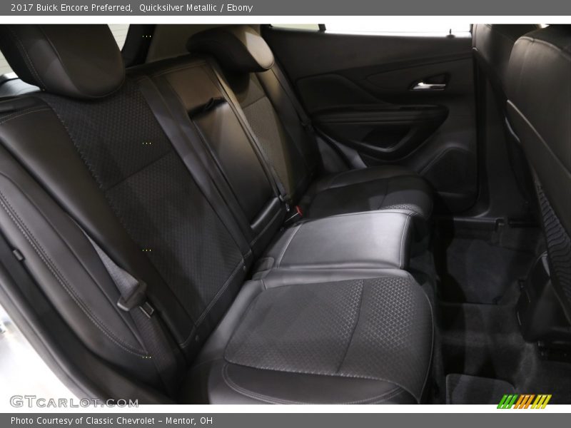Quicksilver Metallic / Ebony 2017 Buick Encore Preferred