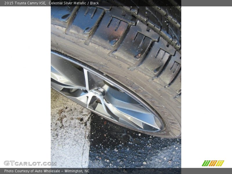 Celestial Silver Metallic / Black 2015 Toyota Camry XSE