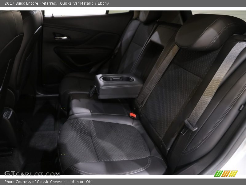 Quicksilver Metallic / Ebony 2017 Buick Encore Preferred