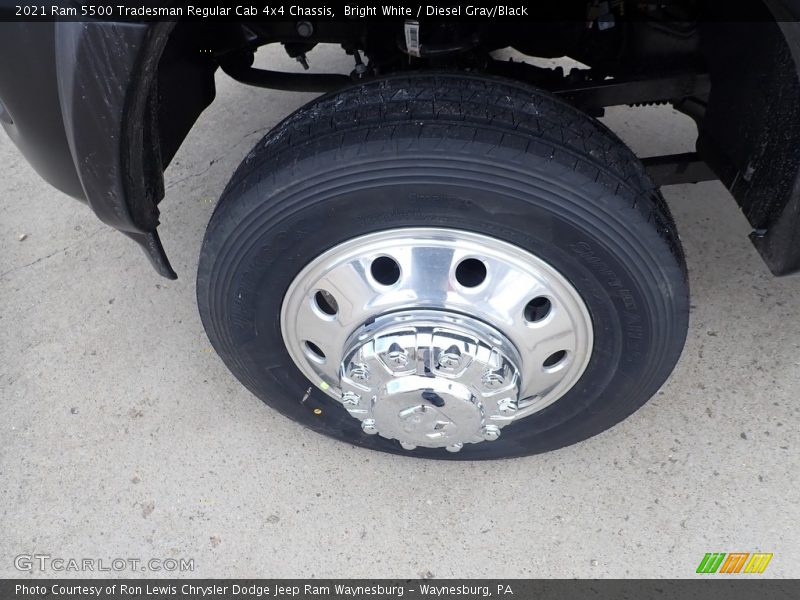 Bright White / Diesel Gray/Black 2021 Ram 5500 Tradesman Regular Cab 4x4 Chassis