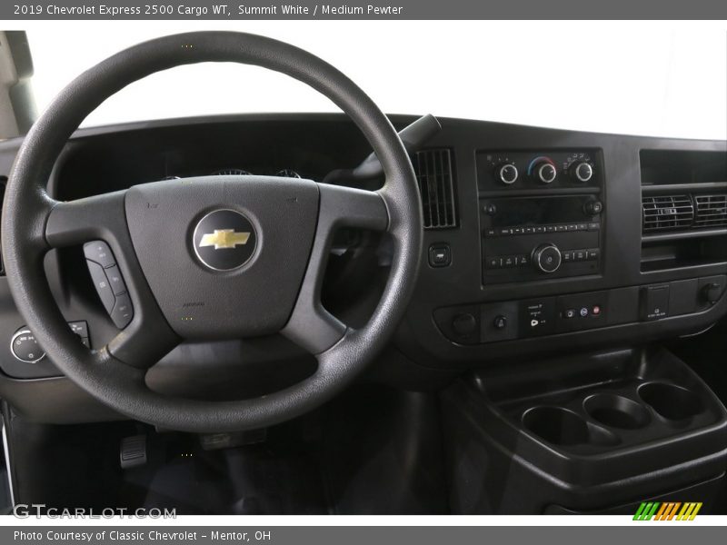 Summit White / Medium Pewter 2019 Chevrolet Express 2500 Cargo WT