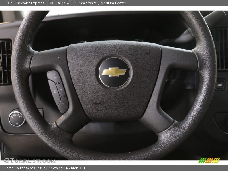 Summit White / Medium Pewter 2019 Chevrolet Express 2500 Cargo WT