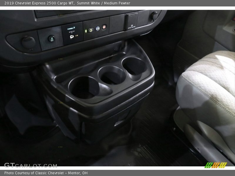 Summit White / Medium Pewter 2019 Chevrolet Express 2500 Cargo WT