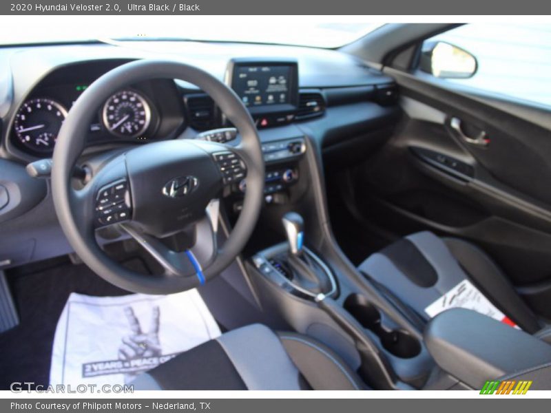 Ultra Black / Black 2020 Hyundai Veloster 2.0