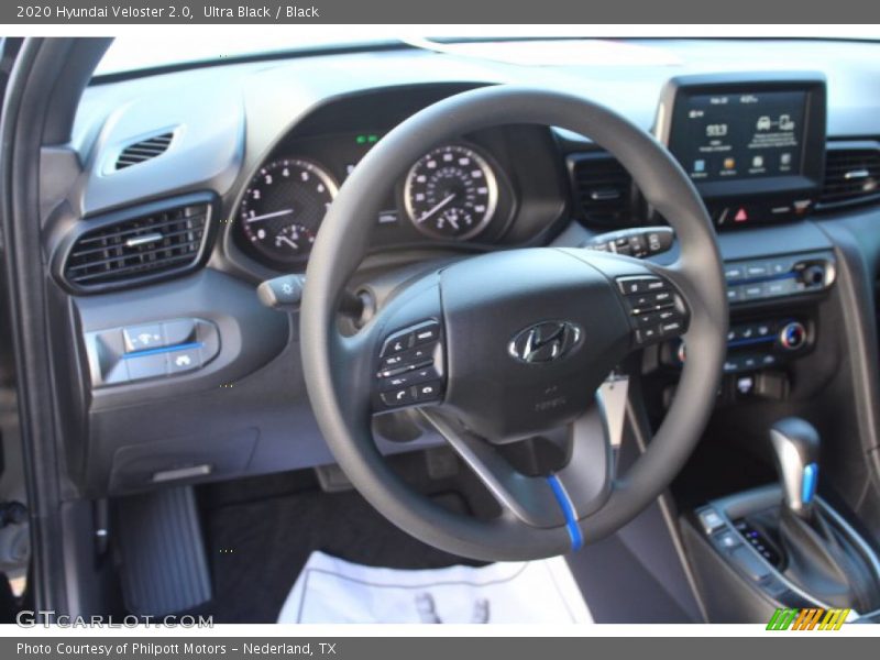 Ultra Black / Black 2020 Hyundai Veloster 2.0