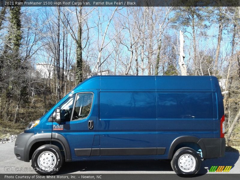  2021 ProMaster 1500 High Roof Cargo Van Patriot Blue Pearl