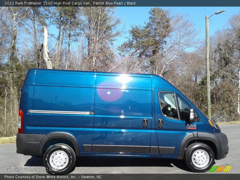 2021 ProMaster 1500 High Roof Cargo Van Patriot Blue Pearl