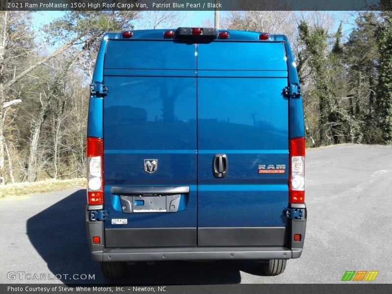 Patriot Blue Pearl / Black 2021 Ram ProMaster 1500 High Roof Cargo Van