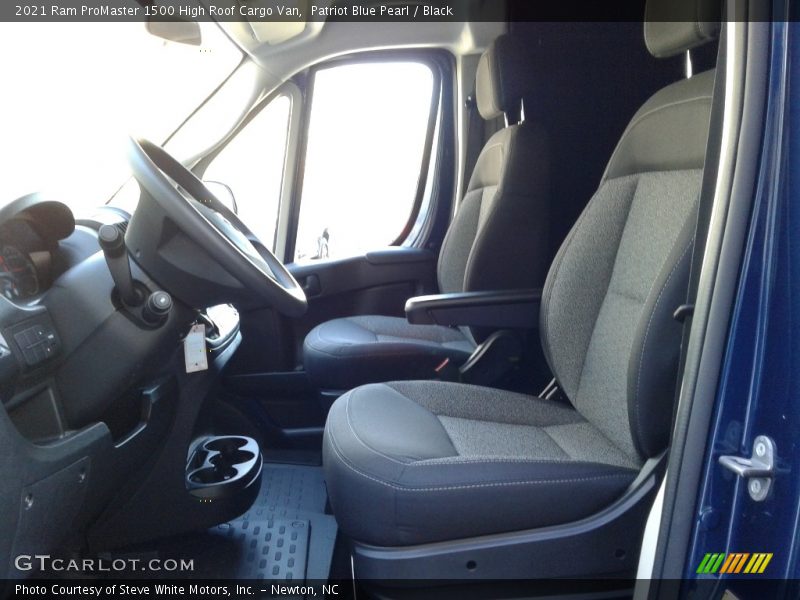 Patriot Blue Pearl / Black 2021 Ram ProMaster 1500 High Roof Cargo Van