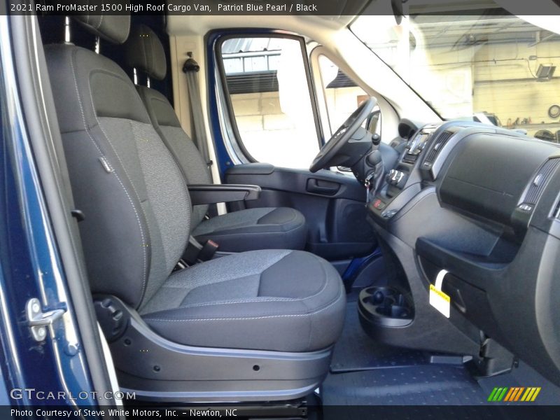  2021 ProMaster 1500 High Roof Cargo Van Black Interior