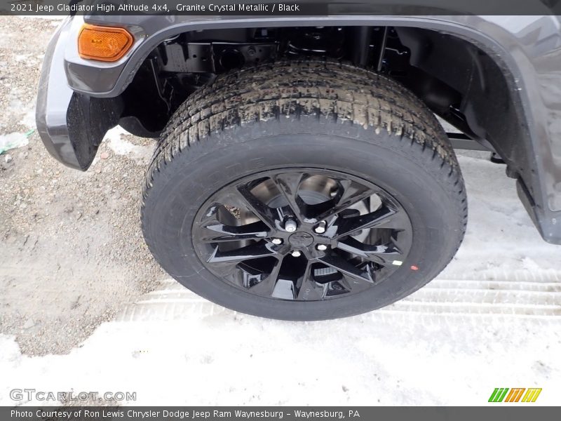 Granite Crystal Metallic / Black 2021 Jeep Gladiator High Altitude 4x4